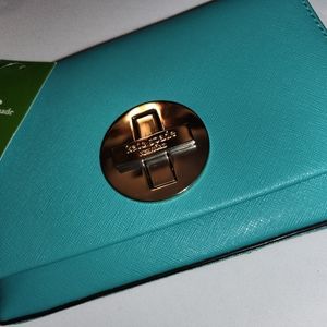 Kate Spade Newbury Lane Crossbody in Dusty Emerald